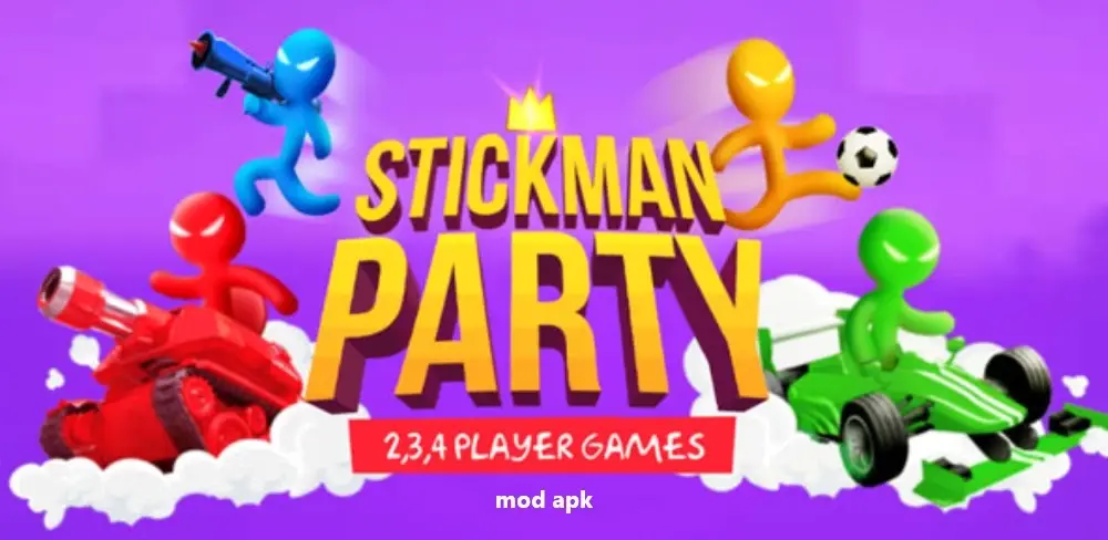 Link Download Cheat Game Stickman Party Mod APK Uang Tak Terbatas Atau Unlimited Money Versi Terbaru